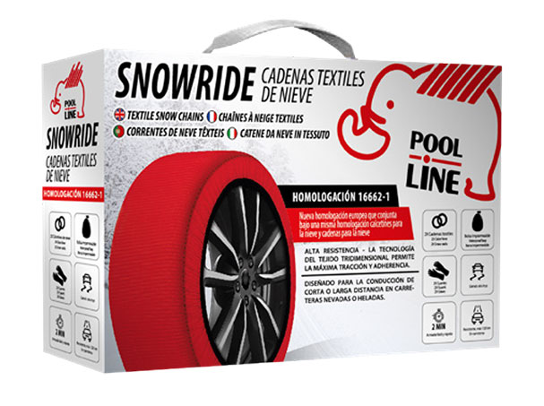 CORRENTES DE NEVES TEXTEIS TAM -S-  EN16662-1 SNOWRIDE      