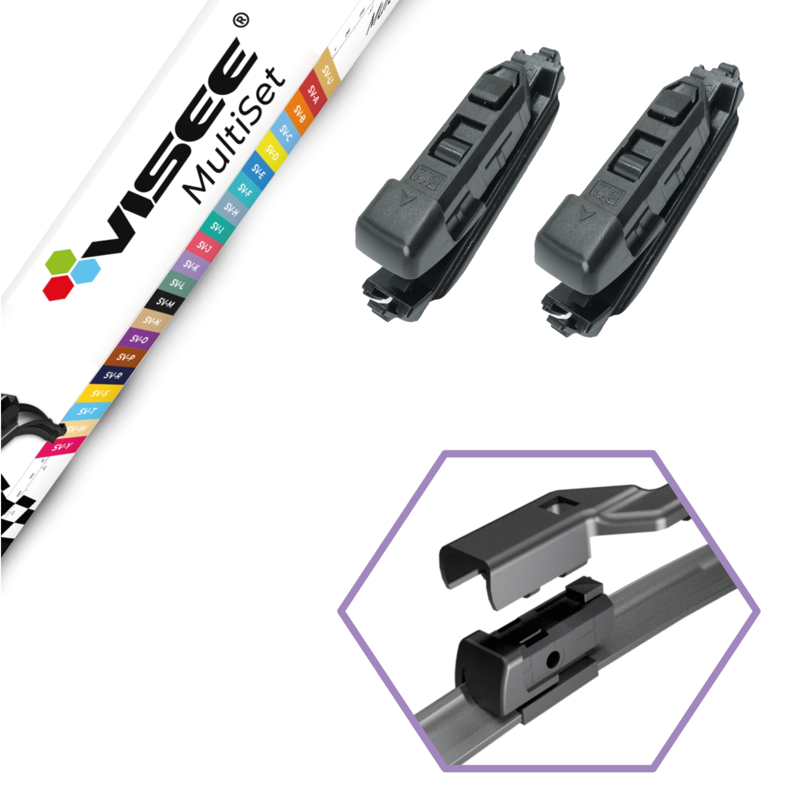 ADAPTADORES SV-K MULTISET (2PCS)                            