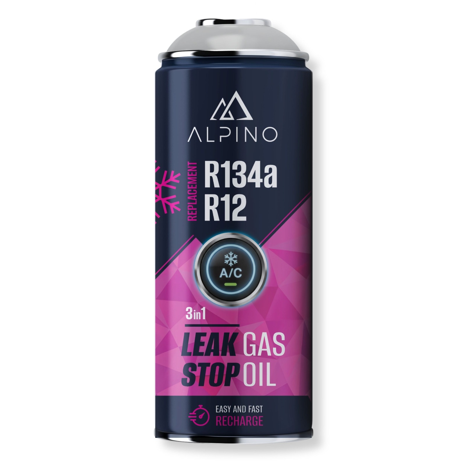 GAS DE AR CONDICIONADO 3 EM 1 R134a/R12                     
