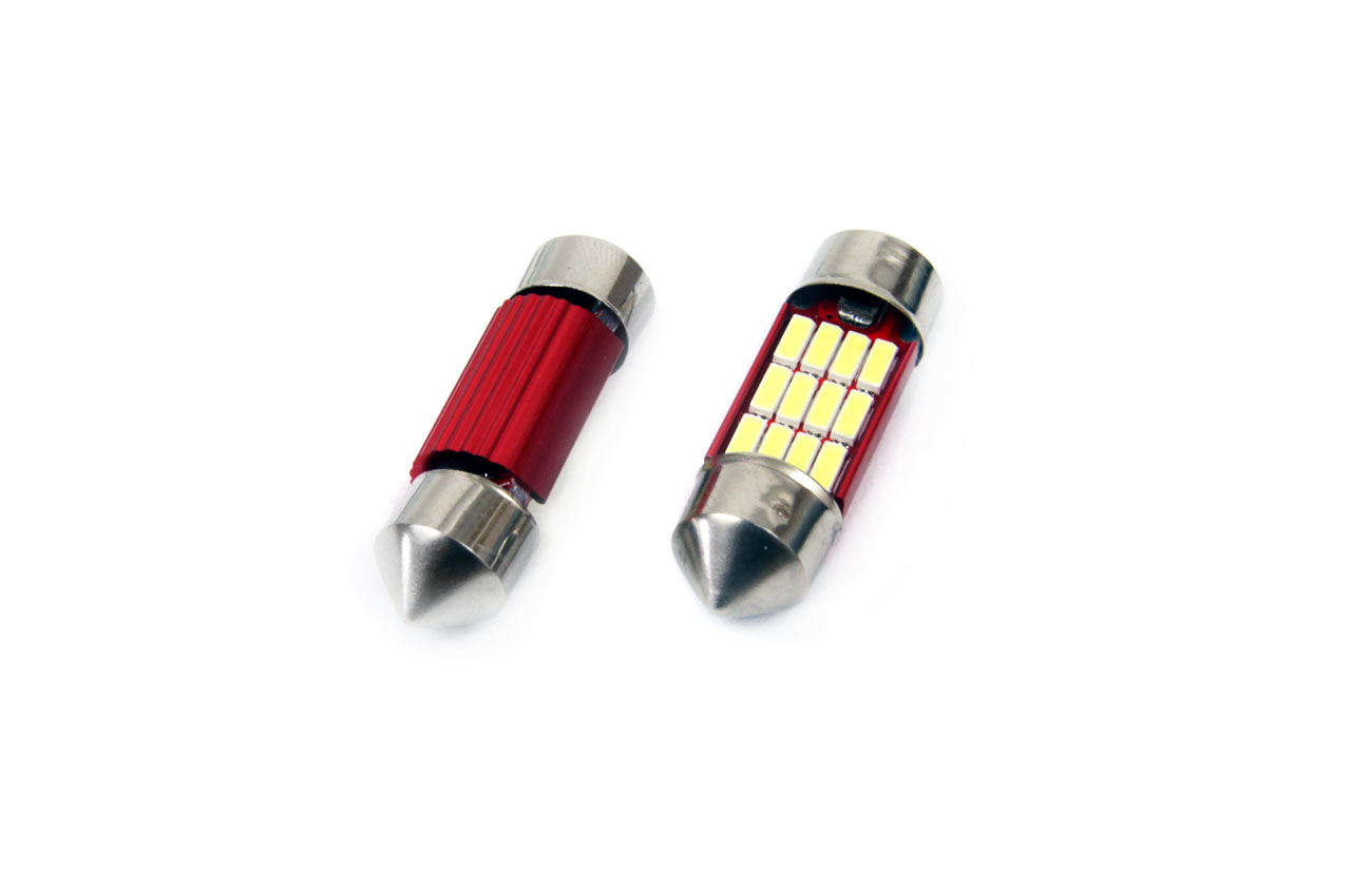 LEDS CANBUS TUBULAR 31MM  12-24V                            