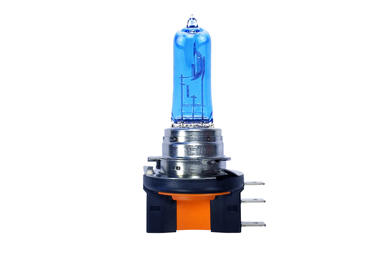 LAMPADA DE HALOGENIO H15 12V 55W SUPER WHITE