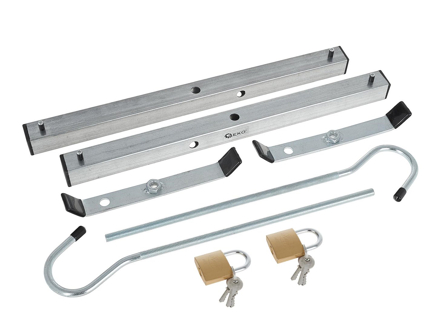 CONJUNTO DE 2 GRAMPOS PARA ESCADA DE RACK TETO              