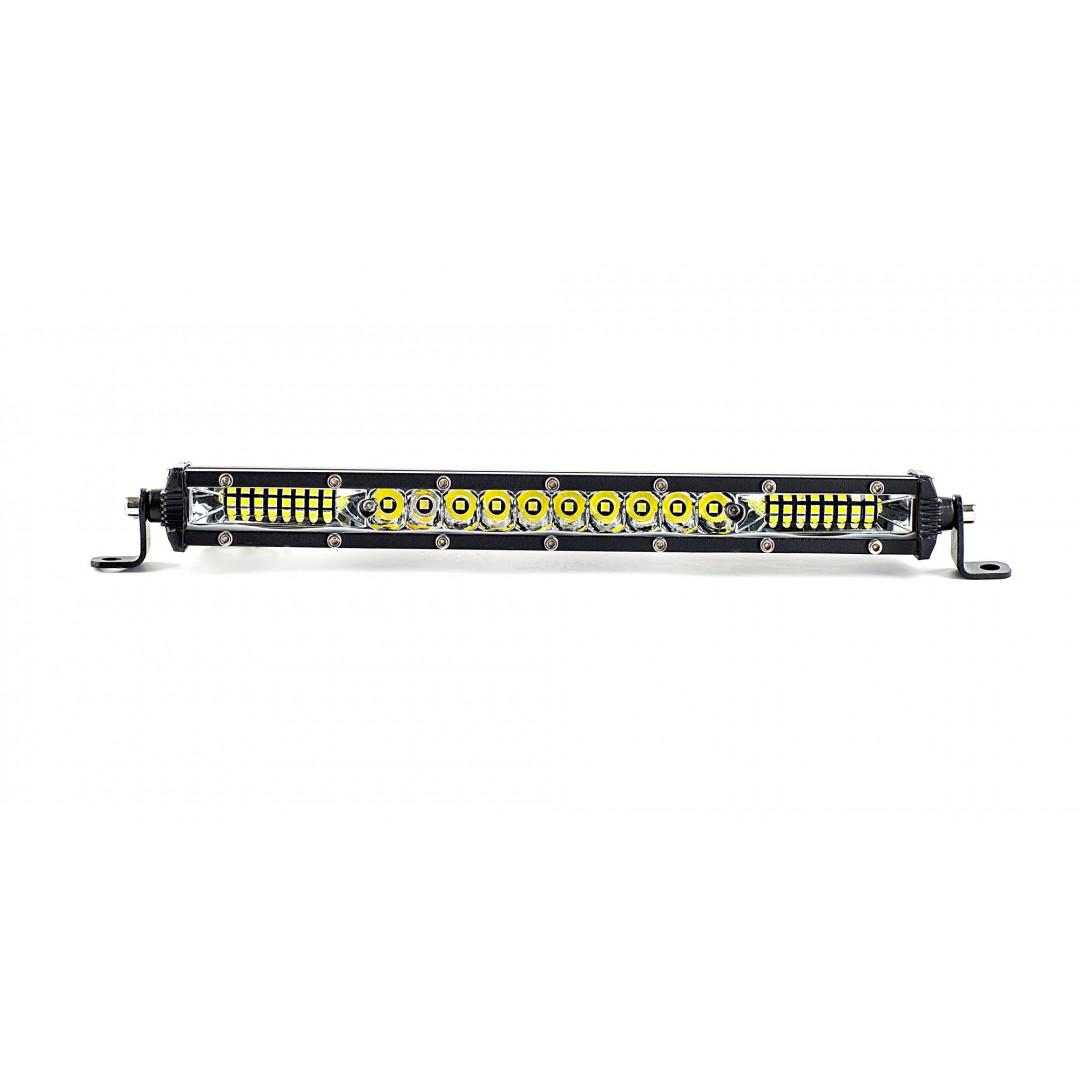 FAROL BARRA  24 LEDS PROJETOR  280X30MM                     