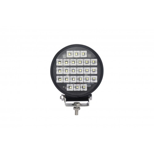 FAROL DE TRABALHO 24 LEDS REDONDO C/INT                     