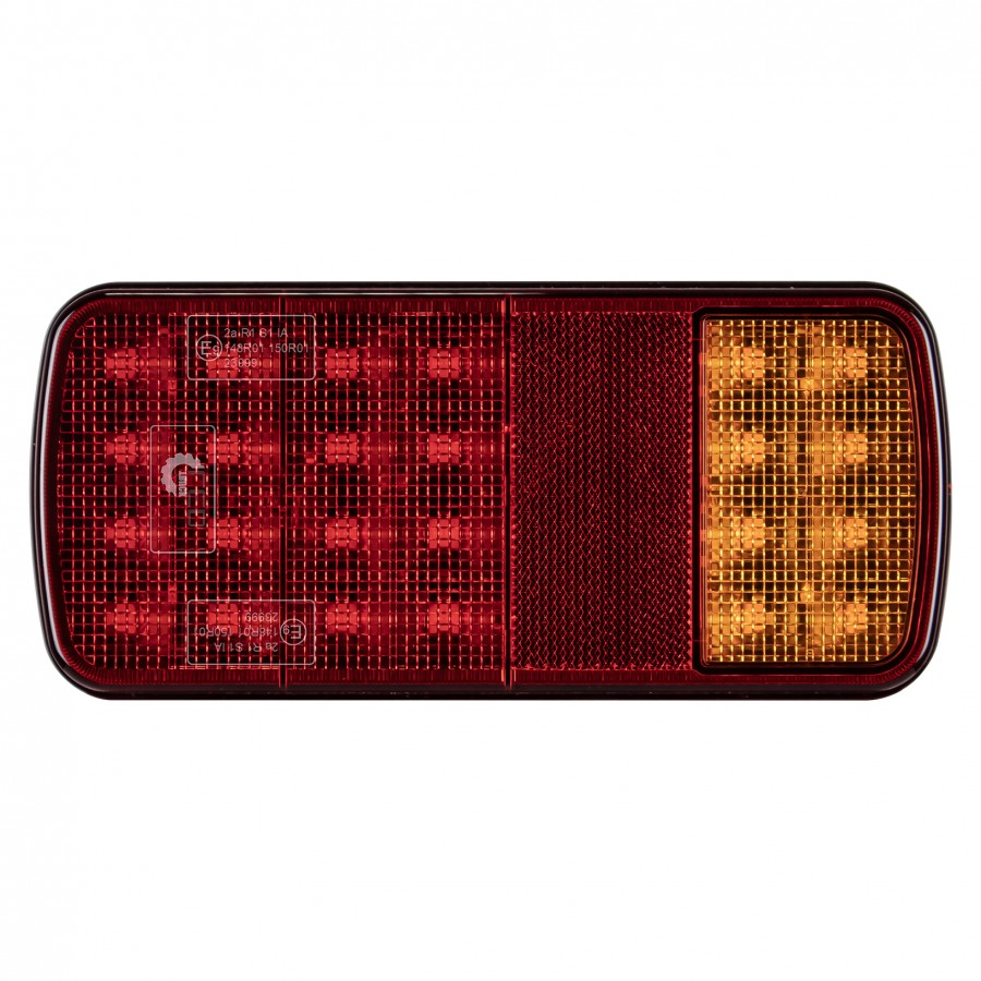 FAROLIM RETANGULAR EM LED 12/24V                            