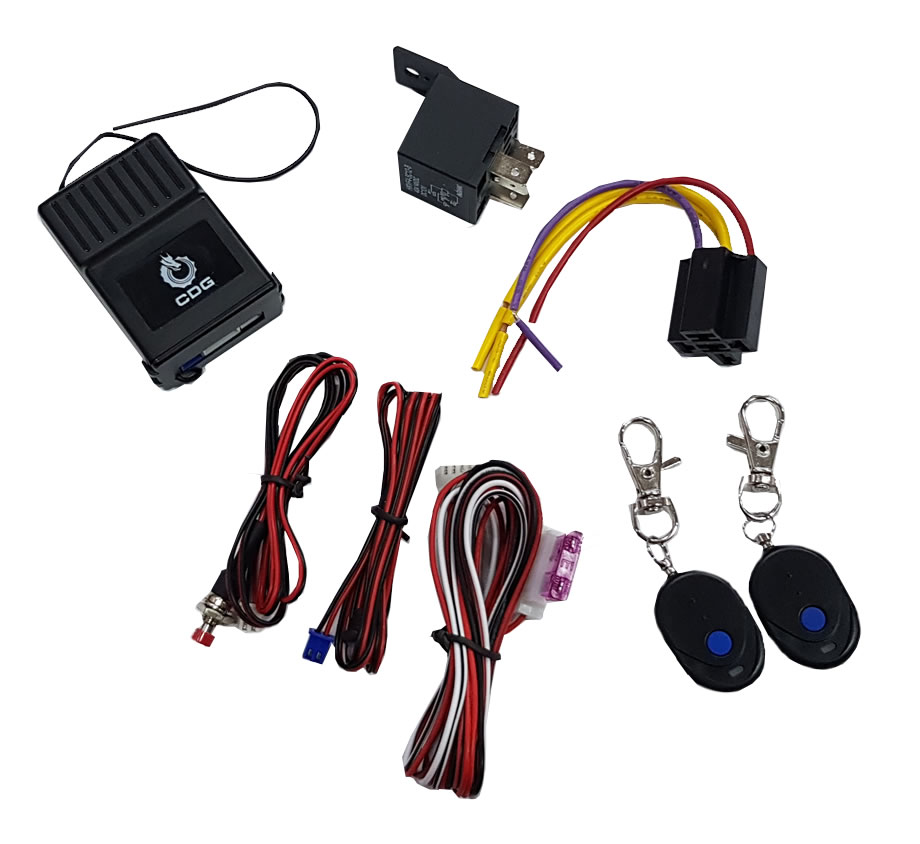 Imobilizador electrónico para viaturas - 12V