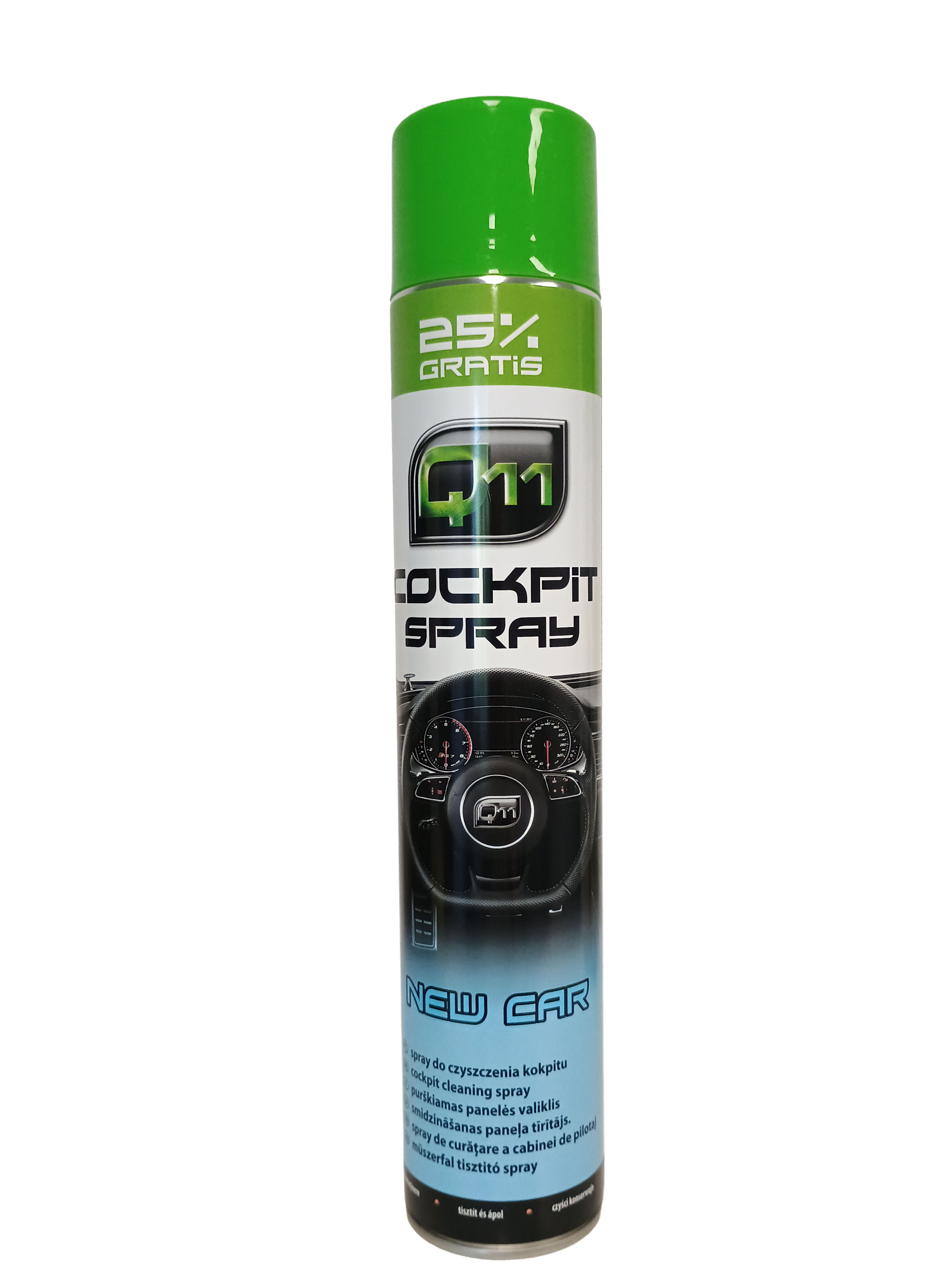 Q11 COCKPIT SPRAY NEW CAR 750ML                             