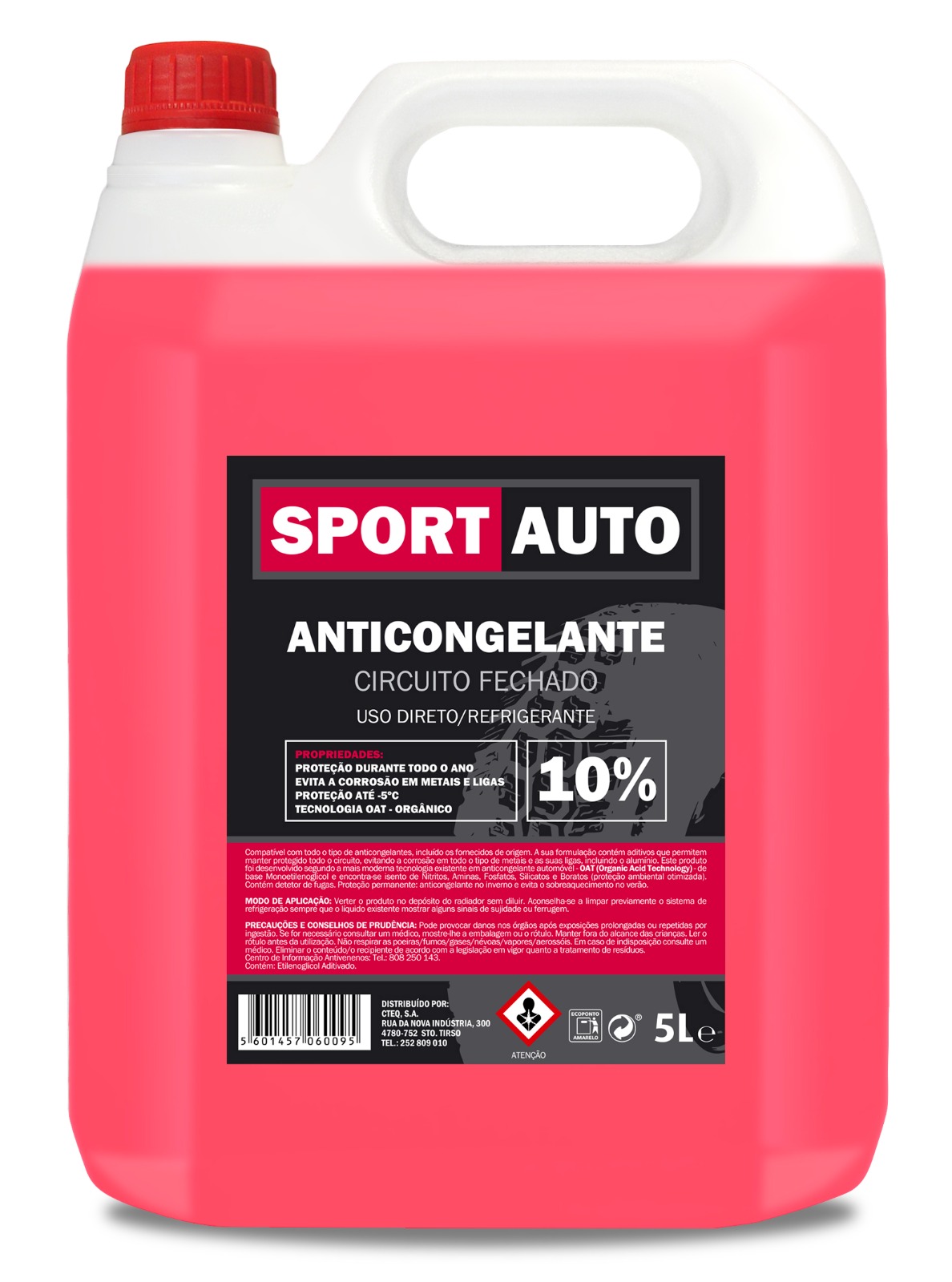 ANTI CONGELANTE 10% ROSA