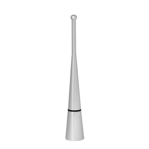 ANTENA DE ALUMINIO, 10CMS, CROMADA